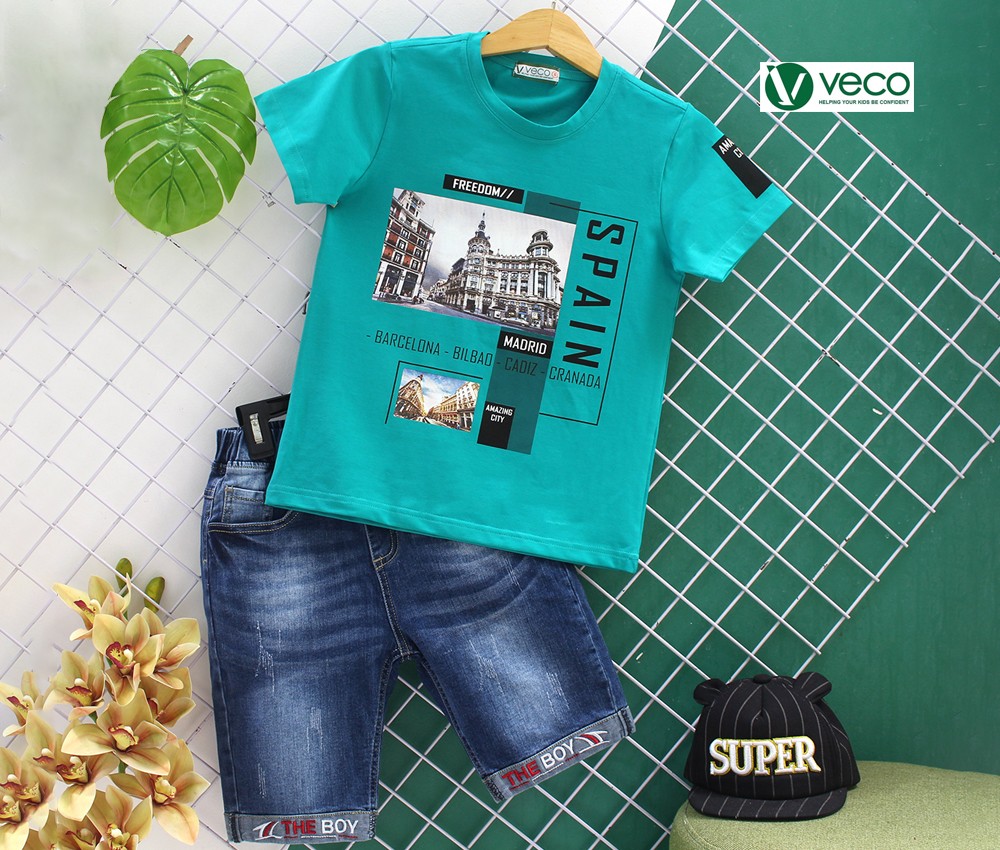 Xưởng may quần áo trẻ em xuất khẩu giá sỉ VECO